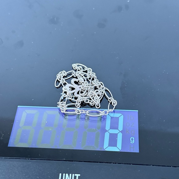 James Avery 925 Sterling Necklace Heart 3 Leaf Clover Shamrock Charm Pendant 16” - Picture 11 of 11